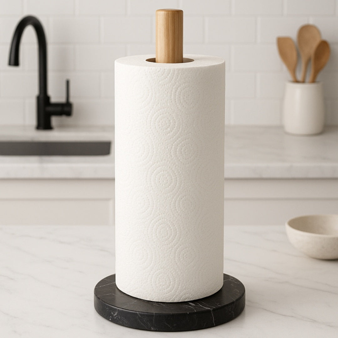 STOJAK NA RĘCZNIKI PAPIEROWE Z MARMUROWĄ PODSTAWĄ 3380