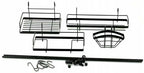 RELING KUCHENNY 16 ELELM. CZARNY KINGHOFF KH-1498