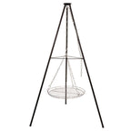 TRÓJNÓG STALOWY 15Ocm Z RUSZTEM 50cm GRILL DO PALENISK OGRODOWYCH
