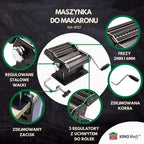 MASZYNKA DO MAKARONU CIASTA KINGHOFF KH-1927
