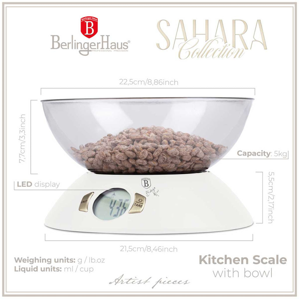 WAGA KUCHENNA Z MISĄ BERLINGER HAUS BH-9617 SAHARA