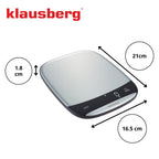 ELEKTRONICZNA WAGA KUCHENNA 10kg KLAUSBERG KB-7936