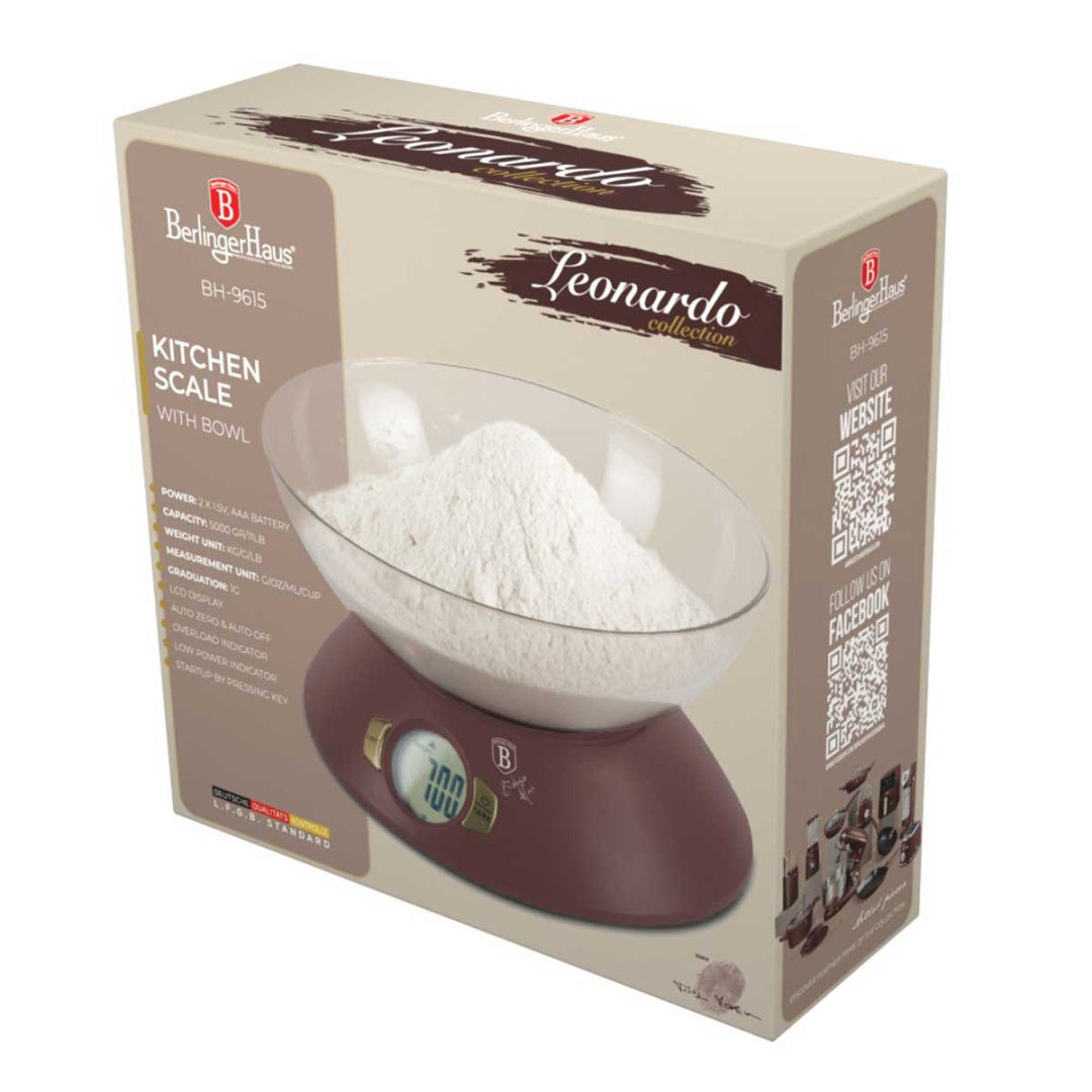 WAGA KUCHENNA Z MISĄ BERLINGER HAUS BH-9615 LEONARDO