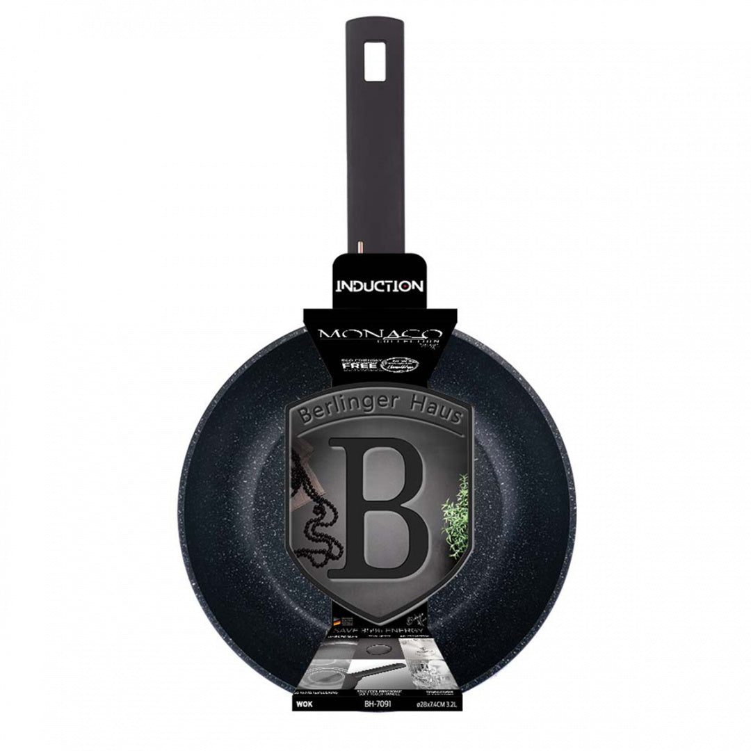 WOK TYTANOWY 28cm BERLINGER HAUS BH-7091 MONACO