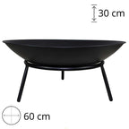 STALOWE PALENISKO OGRODOWE 60cm PALERMO