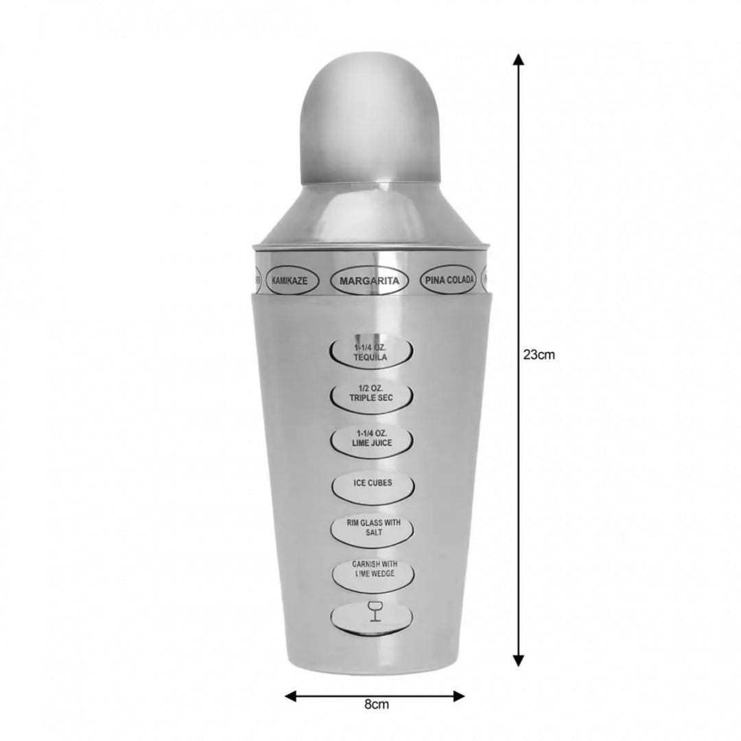 SHAKER BARMAŃSKI Z RECEPTURAMI 600ml KINGHOFF KH-1393