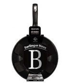 WOK GRANITOWY 28cm BERLINGERHAUS BLACK SILVER BH-1848