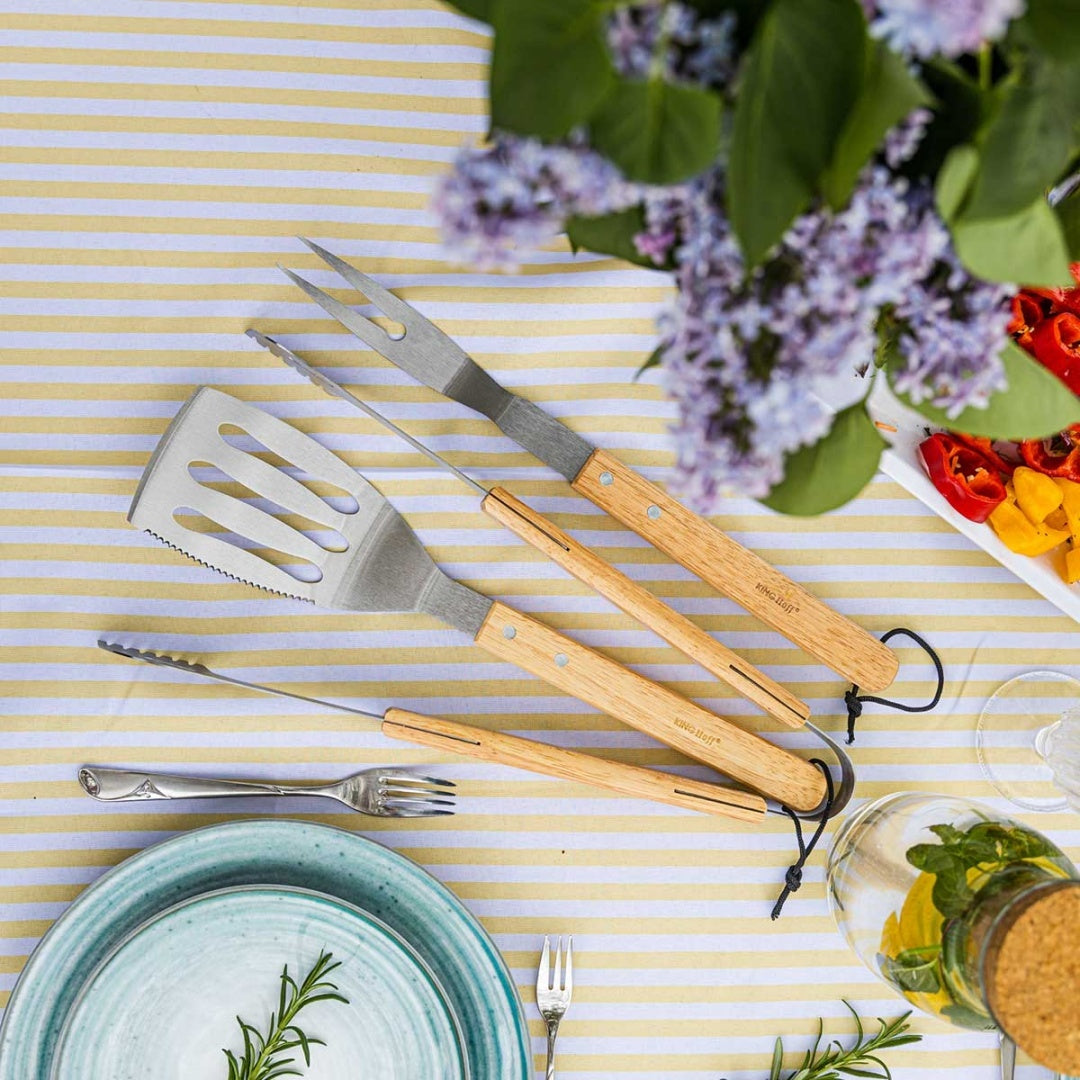 ZESTAW PRZYBORÓW DO GRILLA GRILLOWANIA KINGHOFF KH-1918