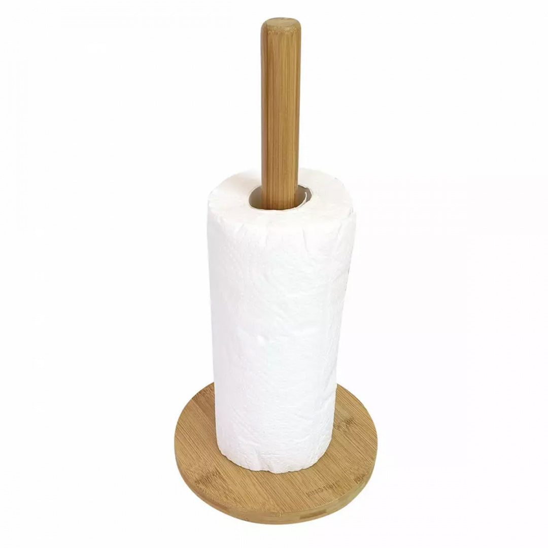 STOJAK BAMBUSOWY NA RĘCZNIKI PAPIEROWE KINGHOFF KH-1688