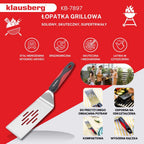ŁOPATKA STALOWA 36 cm DO GRILLA KLAUSBERG KB-7897