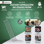 SZPIKULCE 36cm DO GRILLOWANIA SZASZŁYKÓW KINGHOFF KH-1914