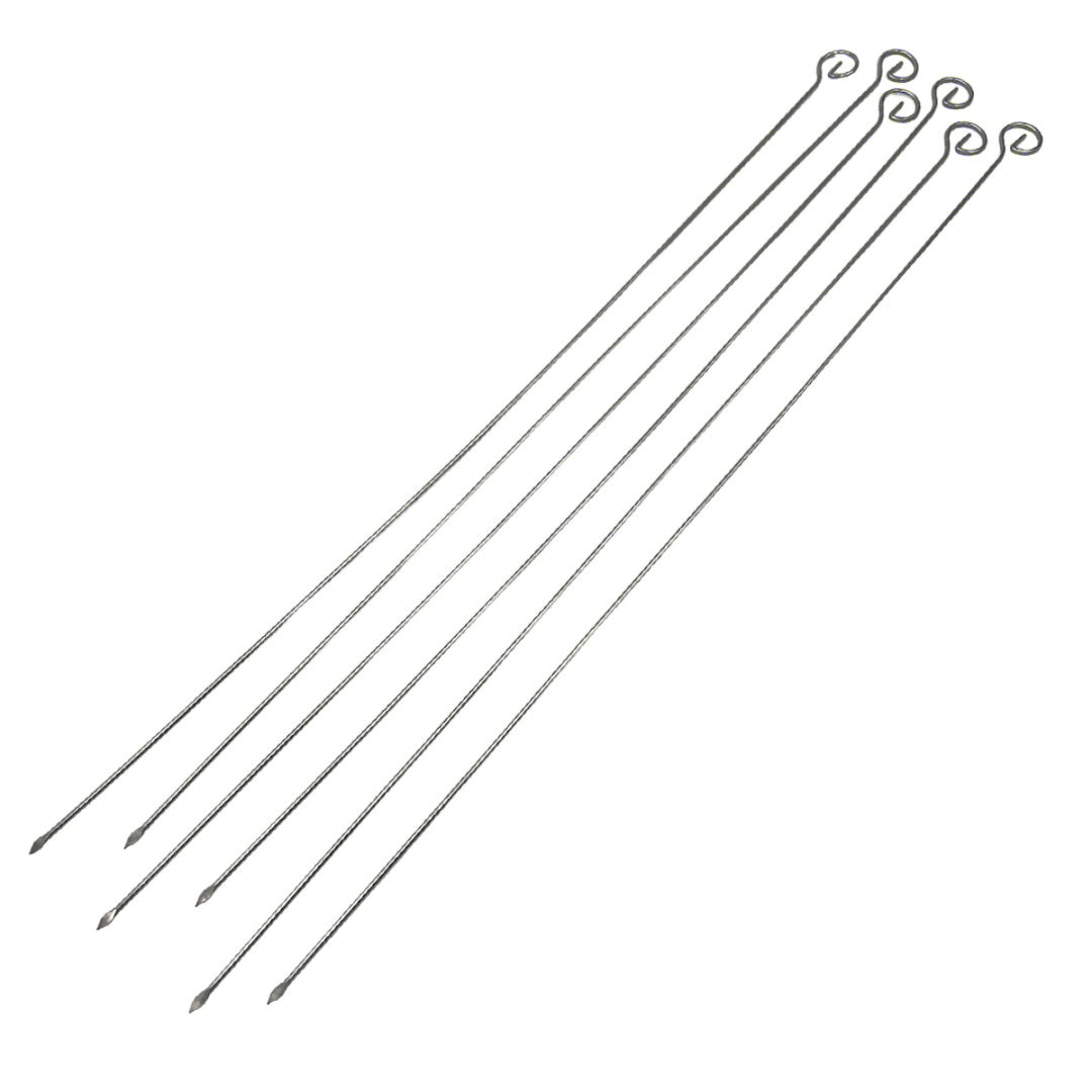 SZPILKI SZPIKULCE STALOWE 60cm DO SZASZŁYKÓW E-6241