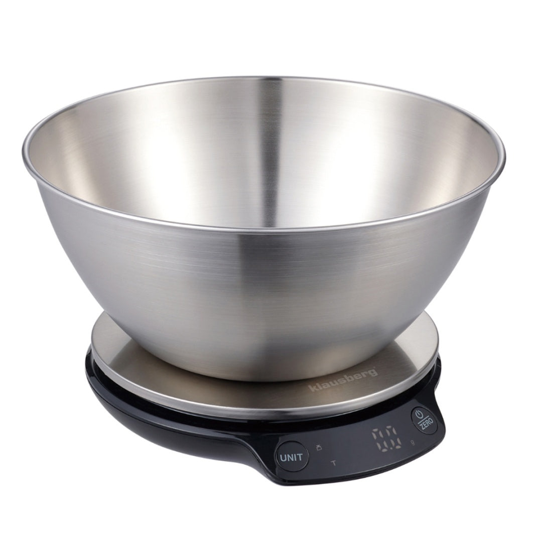 ELEKTRONICZNA WAGA KUCHENNA 5kg/1.8l KLAUSBERG KB-7939 Bluetooth